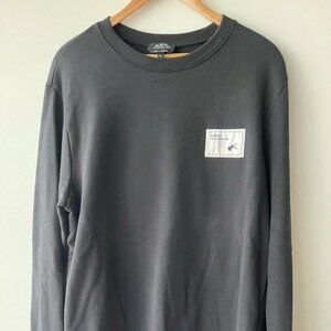 APC Sweatshirt XL Chalkboard Black